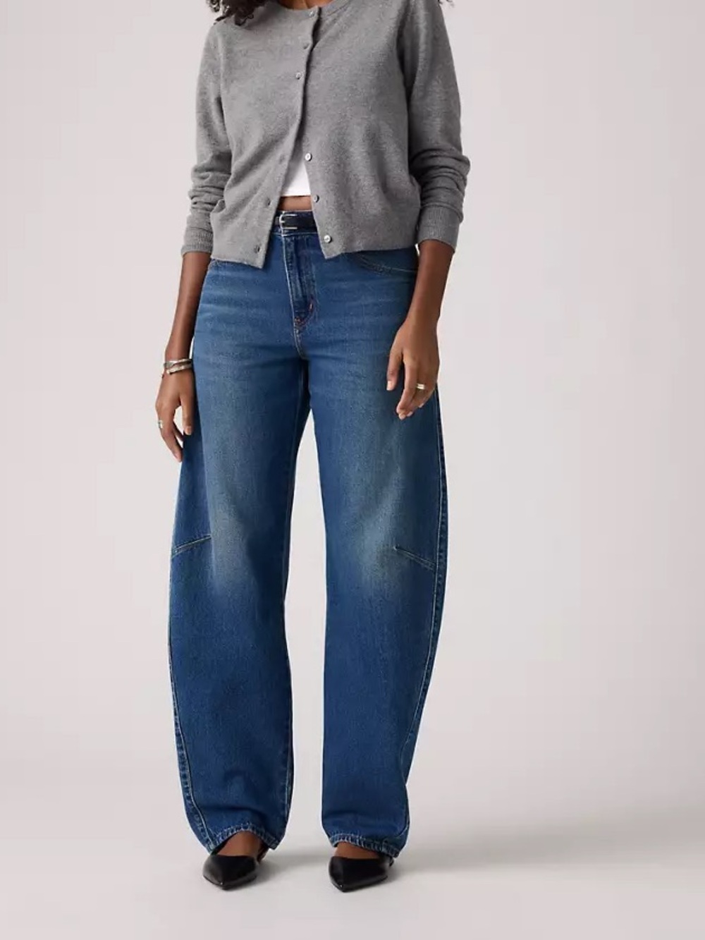 NWT Levis Baggy Dad Barrel Jean Size 29 x 32
